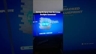 Getting the Cracked Blueprint Spray from the Ranked Arenas Boxfights Quest in Fortnite!