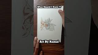 Wait for End Result 😨 Which one Is Perfect #dbz #onepiece #drawing #shorts #diy #art #trending #goku