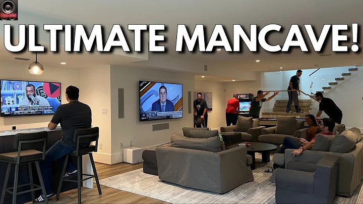 Inside Look of my Mancave | 4 Home Theaters, a Bar, a Gym, an Arcade