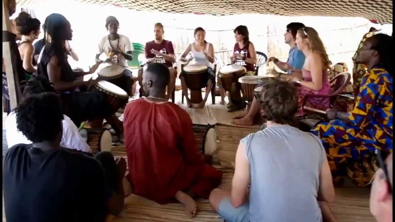 African drumming workshop / Festival du Sahel 2012
