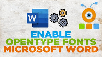 How to Enable OpenType Fonts in Microsoft Word