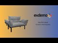EVDEMO Ada İkili Koltuk Kurulum Animasyonu