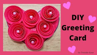 DIY easy and beautiful greeting card | Mother's Day greeting card | DIY paper craft| Simple activity screenshot 2