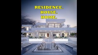 RESIDENCE. HOUSE. HOME AND OTHERS