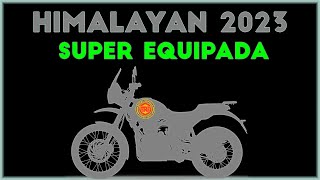 ROYAL ENFIELD HIMALAYAN REPLETA DE ACESSORIOS