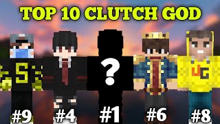 Top 10 Real Clutch Gods In Minecraft 🤯