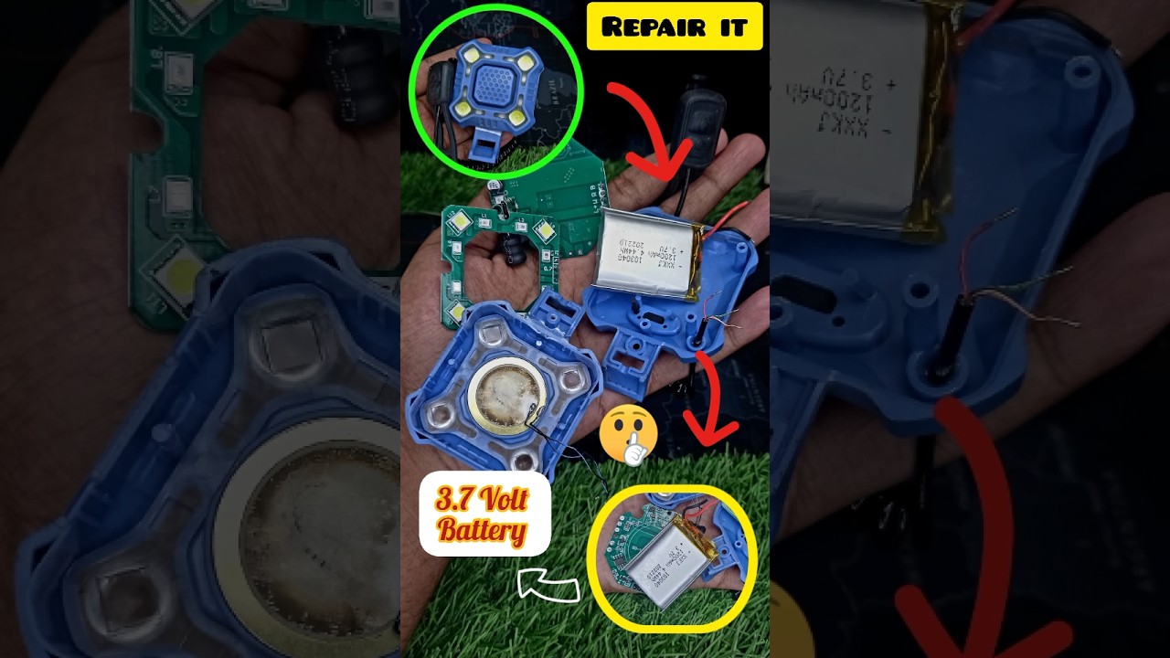 How to Repair and Reassemble a 3.7V Bicycle Horn and Light Combo 💥