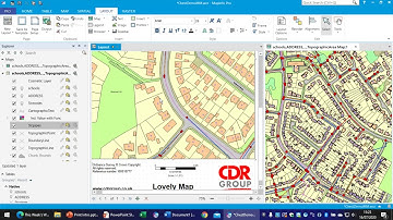 Setting up a Layout for printing in 64-bit MapInfo v2019