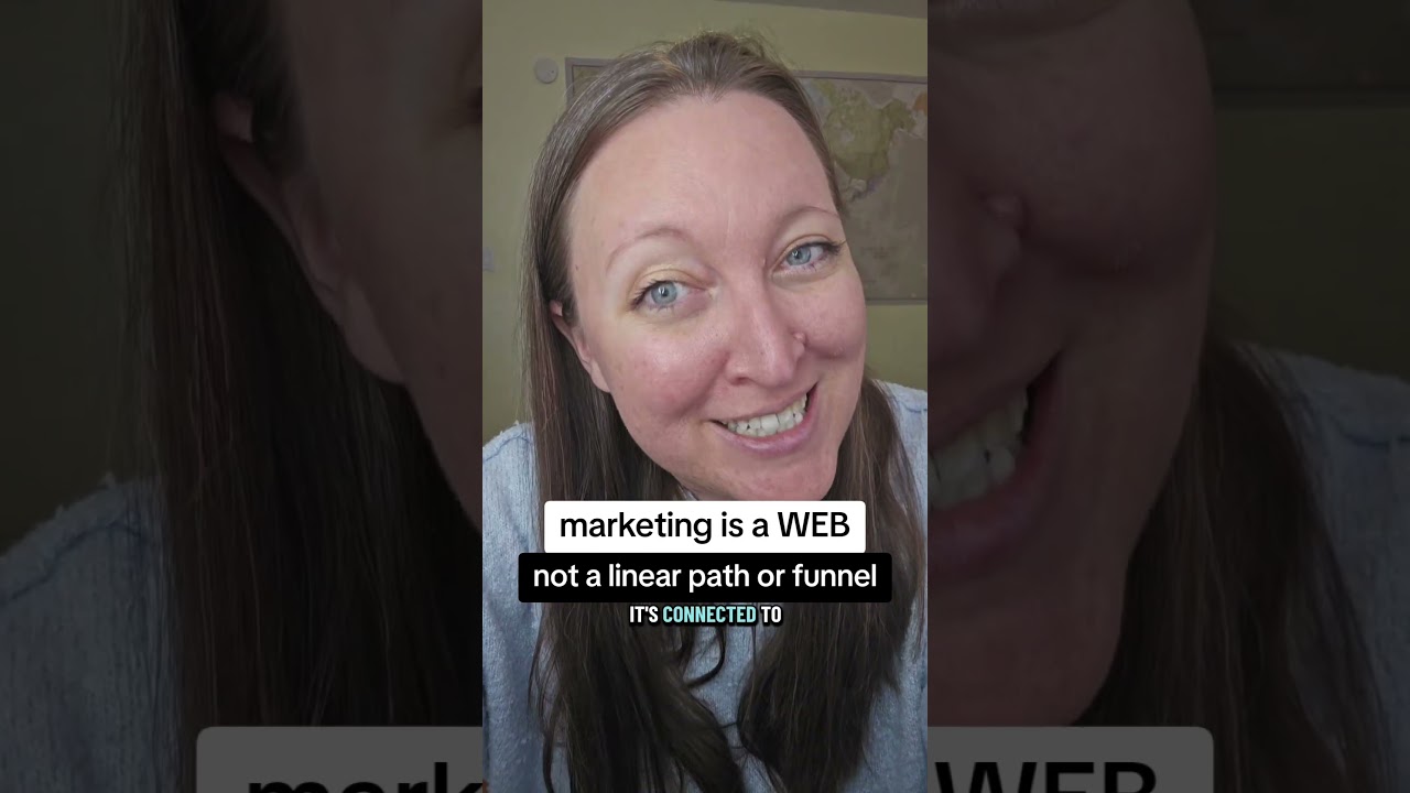 marketing is more like a web 🕸 not a funnel 🌪 