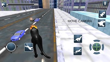 Panther Robot Transformation Crime City Battle