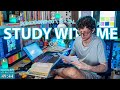 Study with me live pomodoro  12 hours study challenge  harvard student relaxing rain sounds