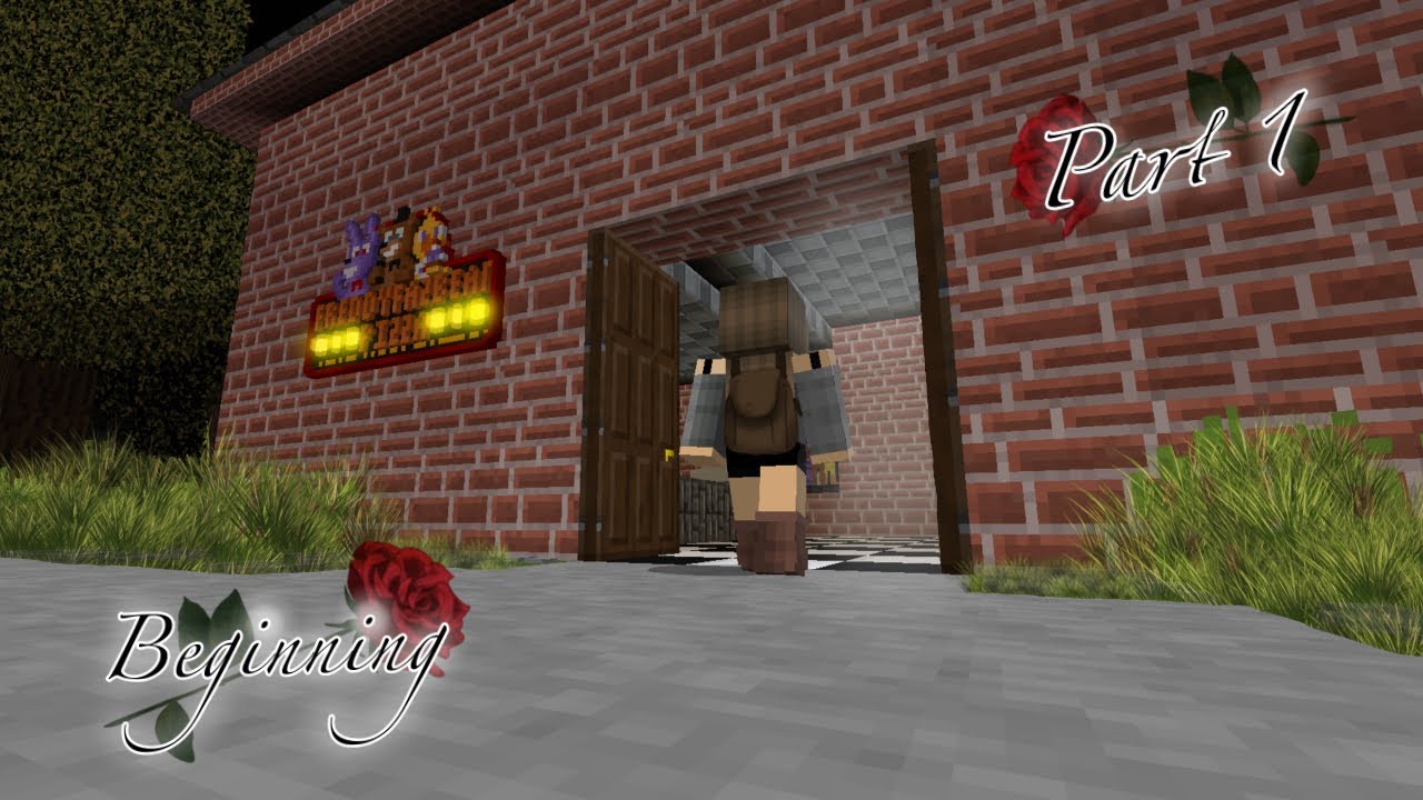 FNAF The story of Rose | 1 | Beginning | FNAF Minecraft Roleplay