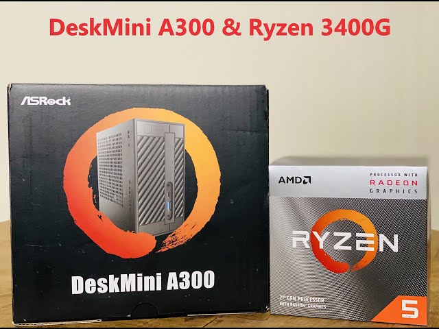 Mini PC Build - DeskMini A300 & Ryzen 3400G - YouTube