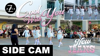 [KPOP IN PUBLIC | SIDE CAM] NewJeans (뉴진스) 'Cool With You' | DANCE COVER | Z-AXIS FROM SINGAPORE