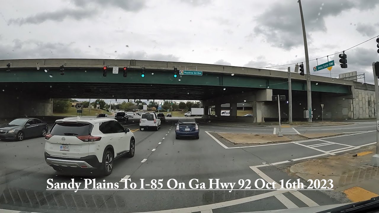 Sandy Plains To I85 On Ga Hwy 92N Monday Oct 16th 2023 Sandy Plains