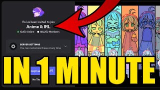HOW to JOIN ANIME DISCORD SERVER ✅PC & MOBILE✅ screenshot 5