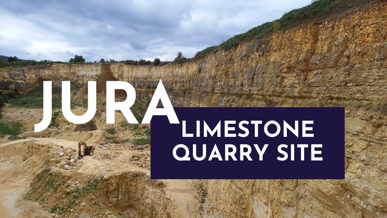 Chevenez Limestone Quarry Site, Porrentruy in the Canton of Jura