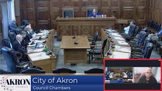 City of Akron Council Committee Meetings - 3.16.2026