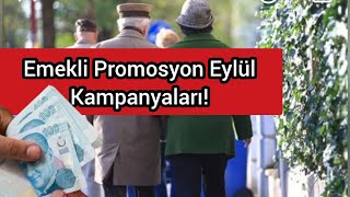 Emekli Promosyon Eylül Kampanyaları Hangi Banka Ne Kadar Promosyon Veriyor?