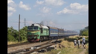 M62 1391 & M62 1103 gyorsvonatokkal Huszt környékén, Kárpátalján