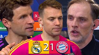 Real Madrid vs Bayern München 2:1 | Interview Nach dem Spiel