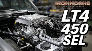 Fitting an LT4 into Dilesh's 1978 Mercedes 450 SEL