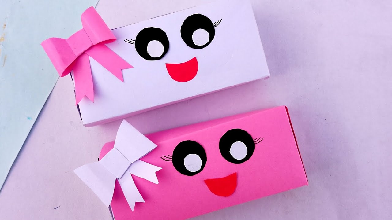 HOW TO MAKE PENCIL BOX DIY PENCIL BOX PENCIL BOX MAKING AT HOME viral viralvideos diy