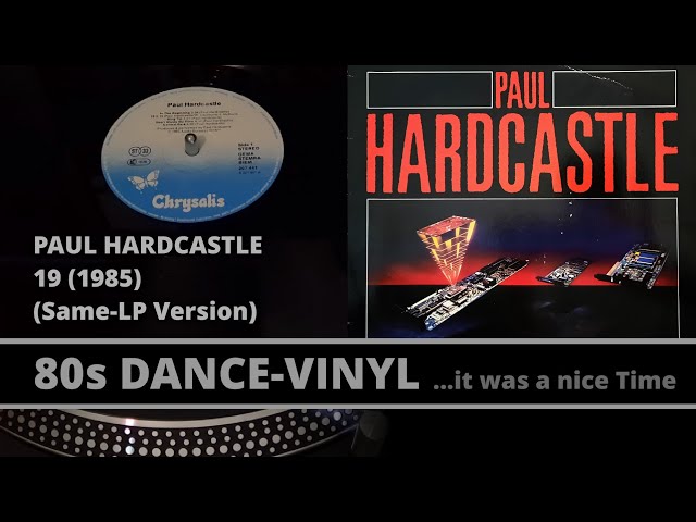 PAUL HARDCASTLE - 19 (Same LP Version) (1985) - YouTube