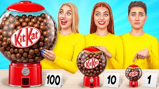 100 Layers of Food Challenge | Funny Kitchen War by Multi DO Challenge 100 Layers of Food Challenge | Funny Kitchen War by Multi DO Challenge