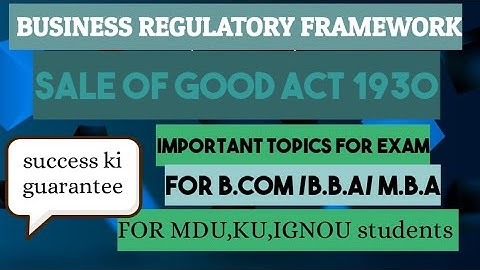 business regulatory framework #dde b.com# mdu b.com#business law#important question of brf