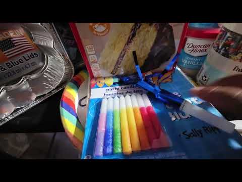 Birthday Blessing from the Food Pantry So grateful to receive cake kit from the food pantry