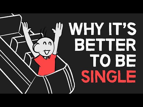 वीडियो: क्या यह अकेले या रिश्ते में बेहतर है?