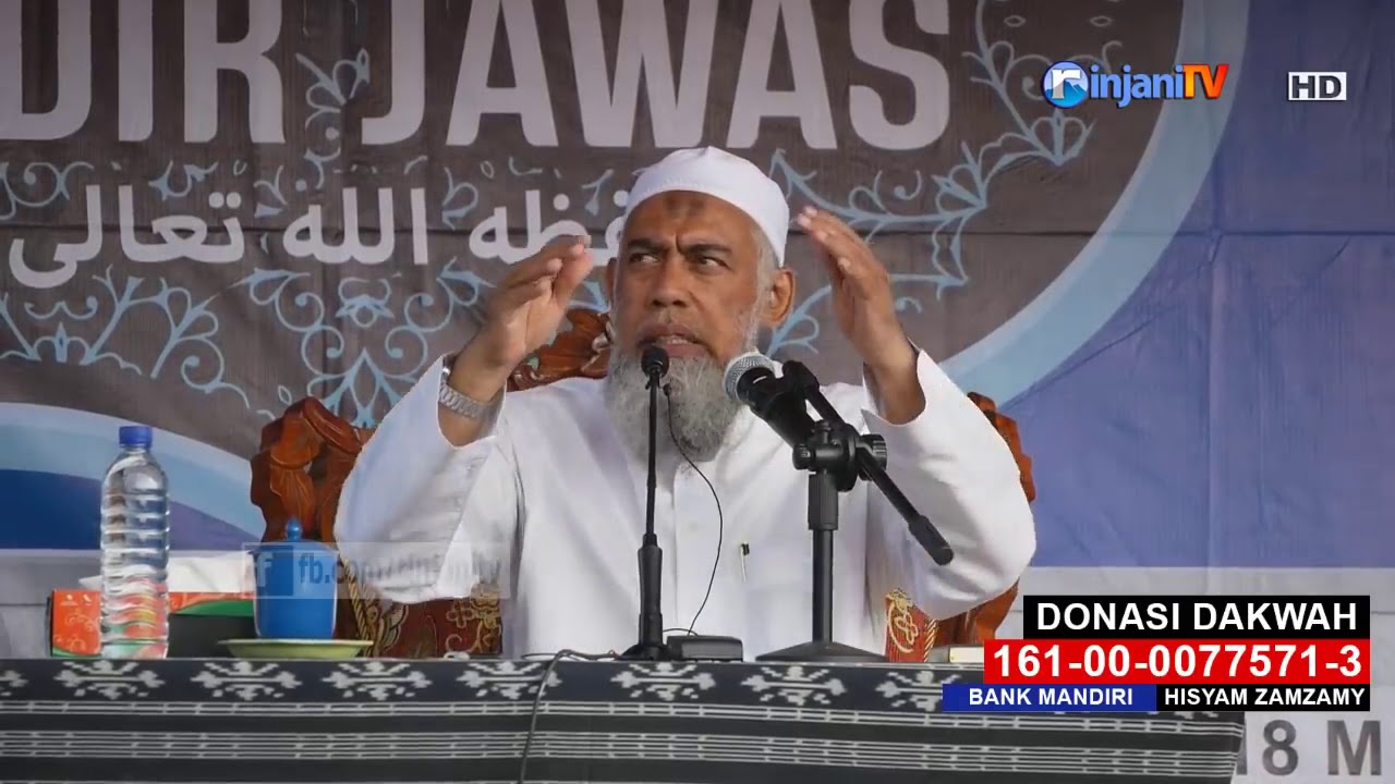 Tabligh Akbar Lombok!! Musibah Yang Mengantar Orang Ke Surga   Ustadz Yazid Bin Abdul Qadir Jawwaz
