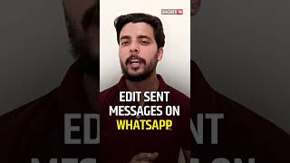 Shorts | Whatsapp's New Edit Button Feature | Whatsapp | Edits On Whatsapp | English News | News18 screenshot 2