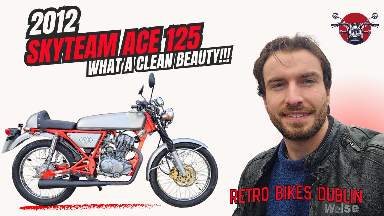 The Coolest 125cc Learner Bike? 🏁 Skyteam Ace 125 Cafe Racer