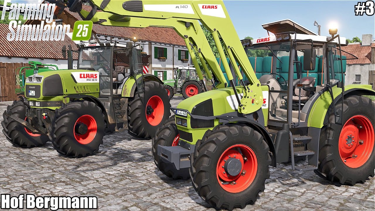Hof Bergmann ! MANUALLY TASKS ON THE FARM AND BALING SILAGE BALES | Hof Bergmann | 3