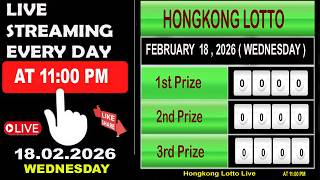 Hongkong Lotto  Result February 18 2026  Lotto 