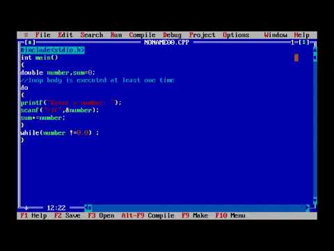 C program for Adding all number when till user enters 0 and display sum ...