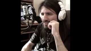 Bumblefoot recording vocals ~ Dont Know Who To Pray To Anymore