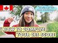 How to Compute Your CRS Score