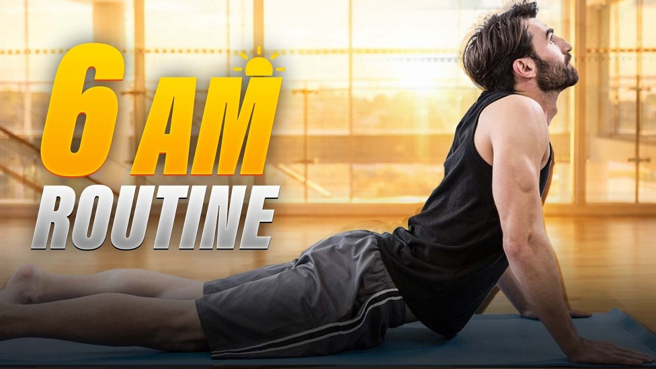 My 6am Morning Routine | Stretching Exercises - YouTube