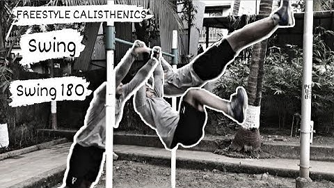 Freestyle calisthenics swing and swing 180 | Ashish satarkar | FititUp