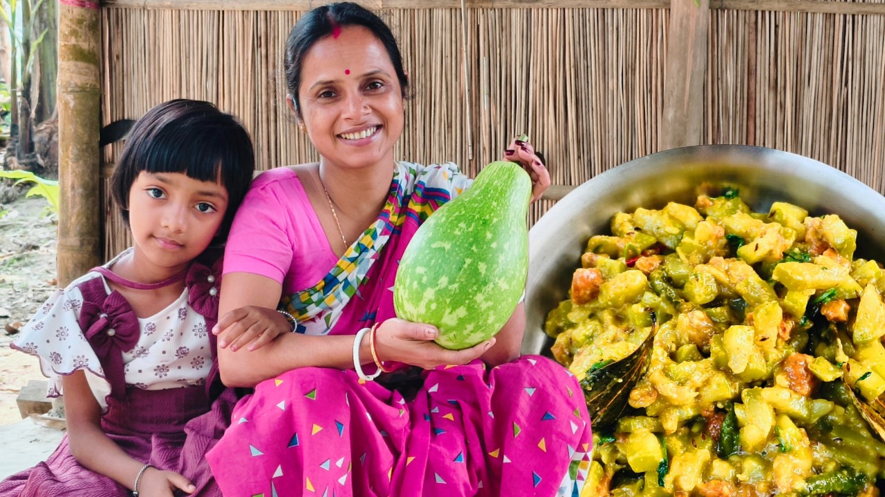 গোবিন্দ ভোগ চাল আর ডালের বড়ি দিয়ে দুর্দান্ত স্বাদের লাউ ঘন্ট রান্না | lau ghonto recipe