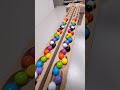 marble Run Race ASMR #235 Wooden Wave Course Colorful Marbles #marblerun #marblerunrace #asmr