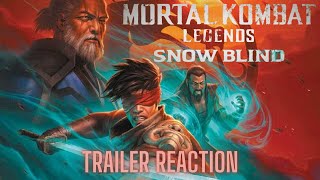 Mortal Kombat Legends: Snow Blind - Official Trailer Reaction
