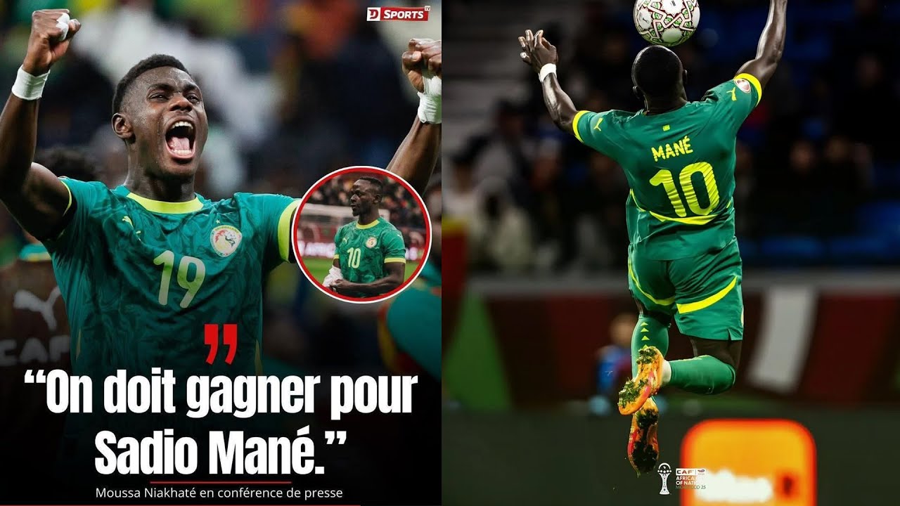 Moussa Niakhaté galvanise ses coéquipiers "On doit gagner pour Sadio Mané..."