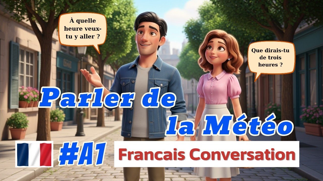 Learn French for Beginners - A Sunny Day at the Park - Francais Conversation A1