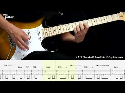 Ozzy Osbourne - Bark at the Moon Guitar Lesson Part 1/2 With Tab(Slow Tempo)