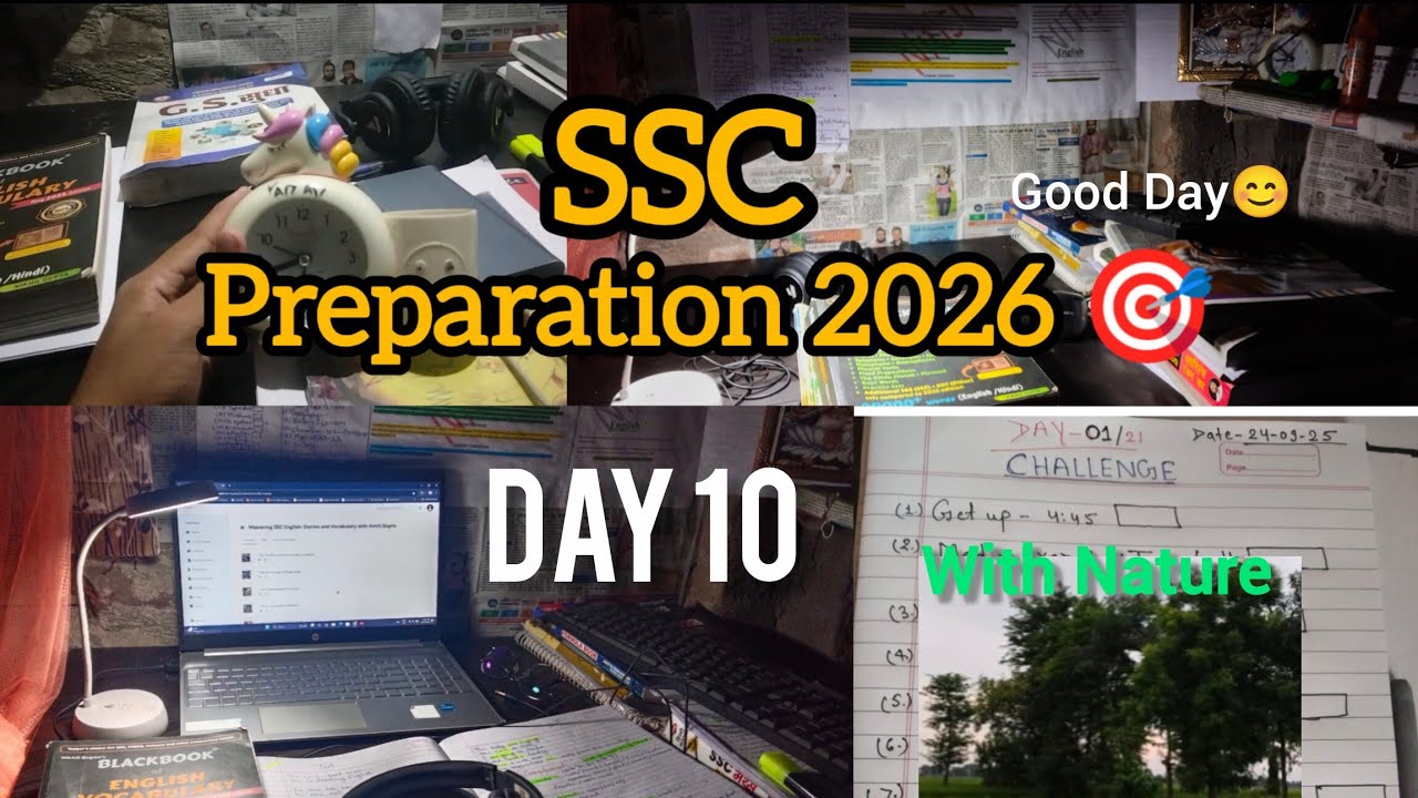 SSC preparation 2026 Day 10 Complete ✅ 💯 