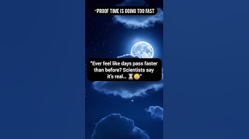 Time Is Speeding Up – Proof You’ll Be Shocked ⏳😳 #facts #shorts #shortvideo